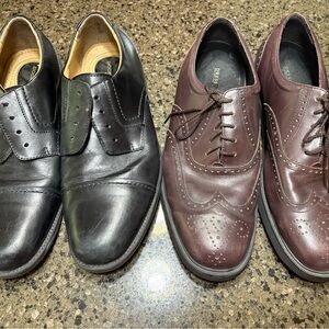 Classic Black and Brown Men's Oxfords